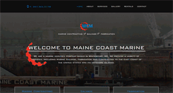 Desktop Screenshot of mainecoastmarine.com