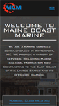 Mobile Screenshot of mainecoastmarine.com